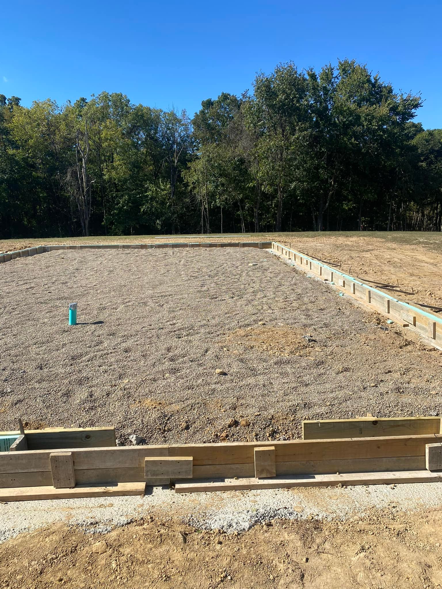 Foundation forms and preparation