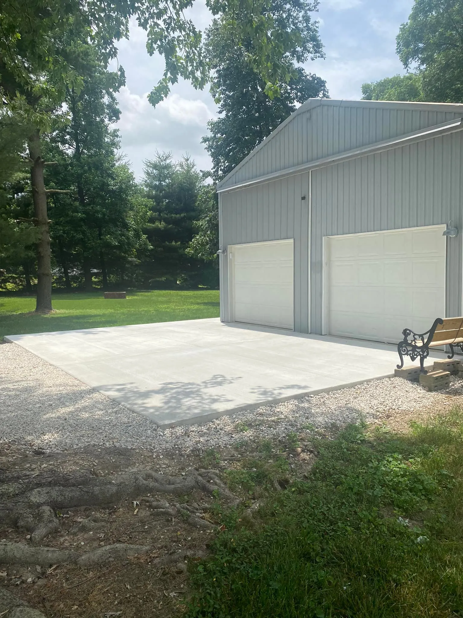 Shop floor concrete